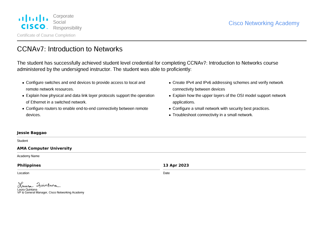 introduction to networks